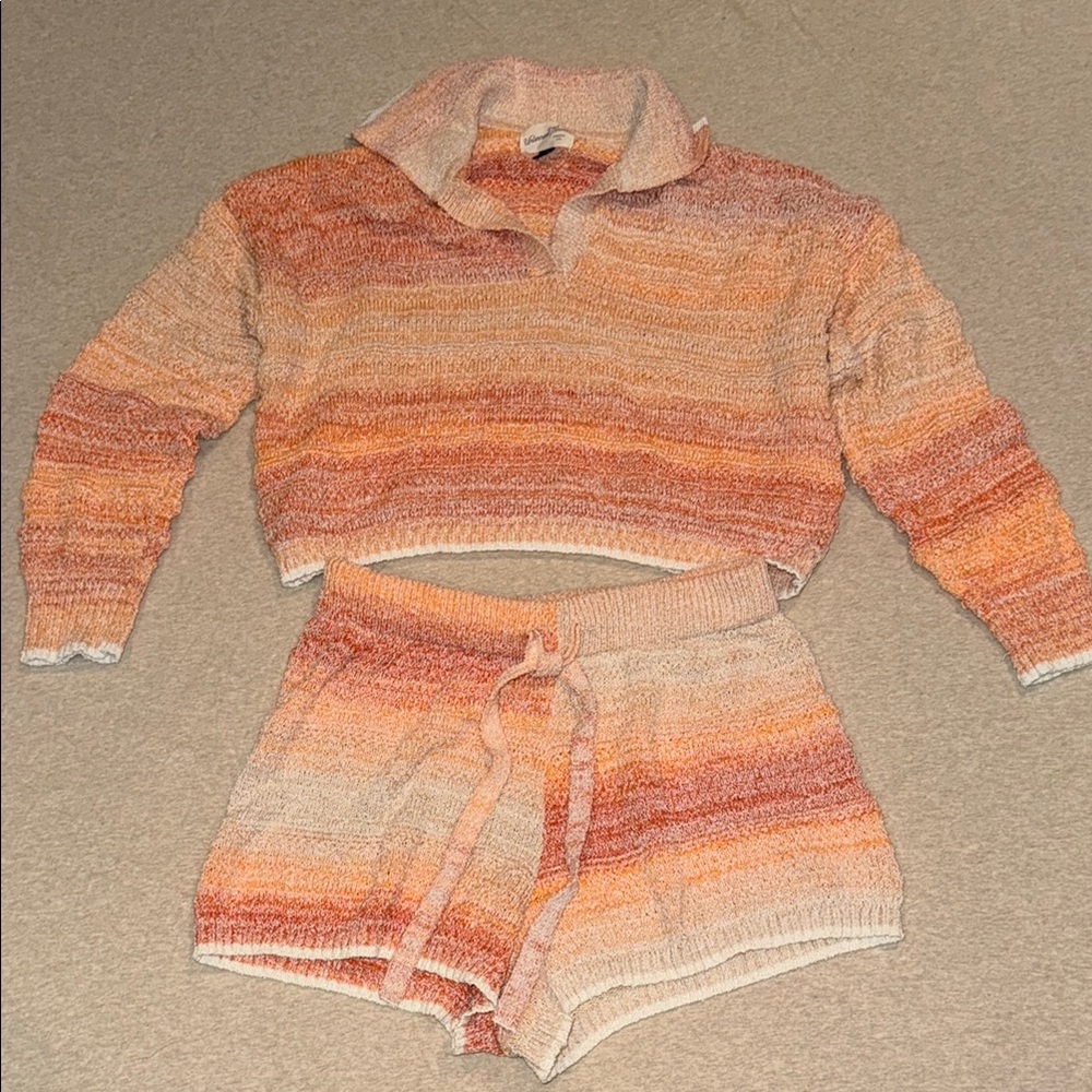 Universal Thread Ombre Knit Sweater Set